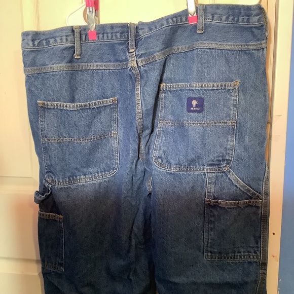 MEN’S RK BRAND BLUE CARPENTER JEANS SIZE 42X31 - Picture 14 of 16